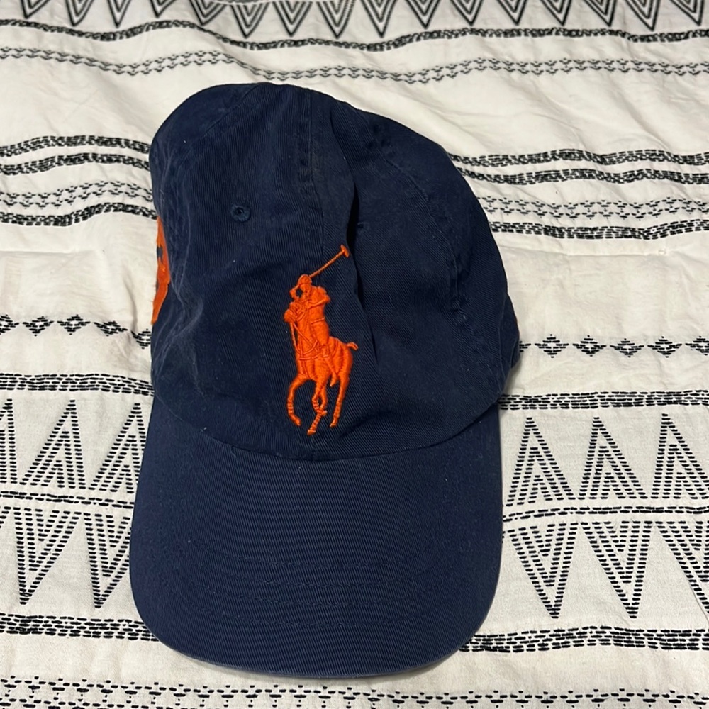 Vintage Ralph Lauren hat with adjustable Leather strap